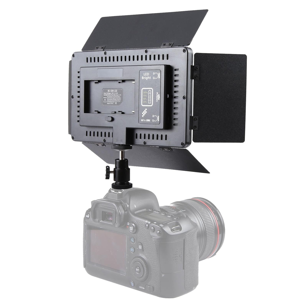 Professional Led Studio Light For Vlogging &amp; Photography - 520 Leds 4100Lm - Canon / Nikon Dslr Compatible-1915197201269788673