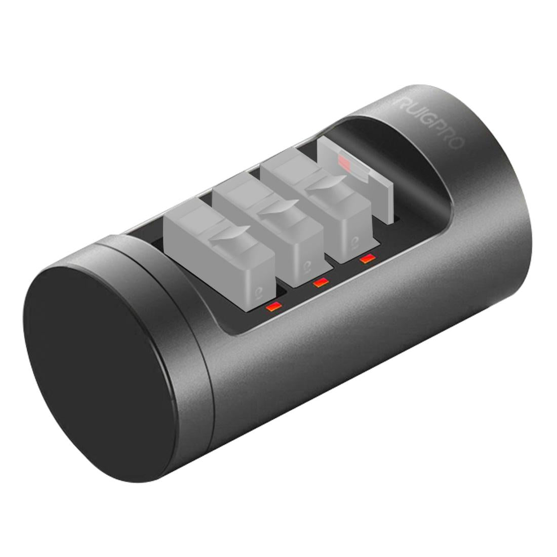 3-Channel Wireless Charger For Gopro Hero8 / 7 / 6 / 5 With Led Indicator-1915197676547346437