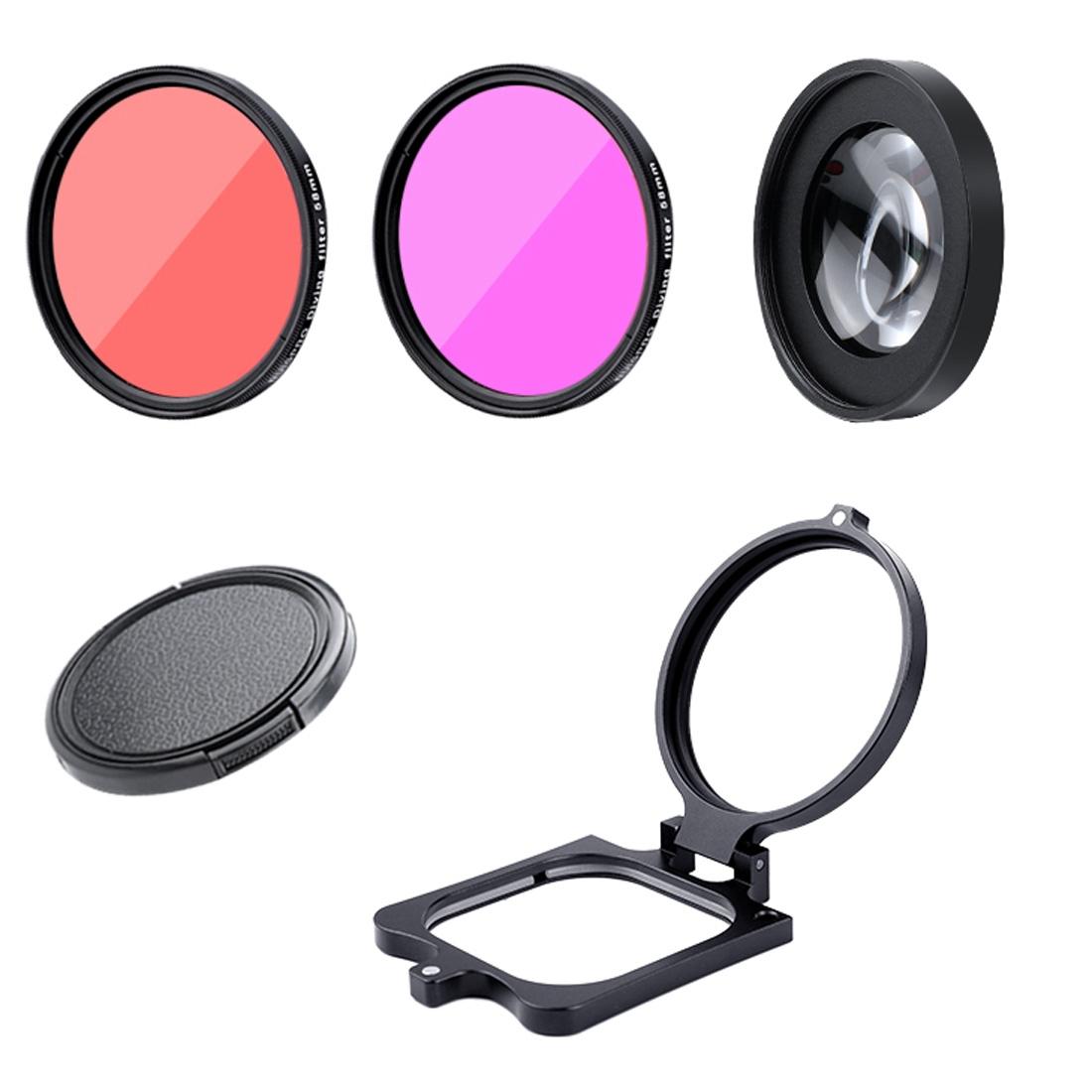 Hero8 Diving Lens Filter Kit With Macro Lens And Waterproof Housing-1915197507617558529