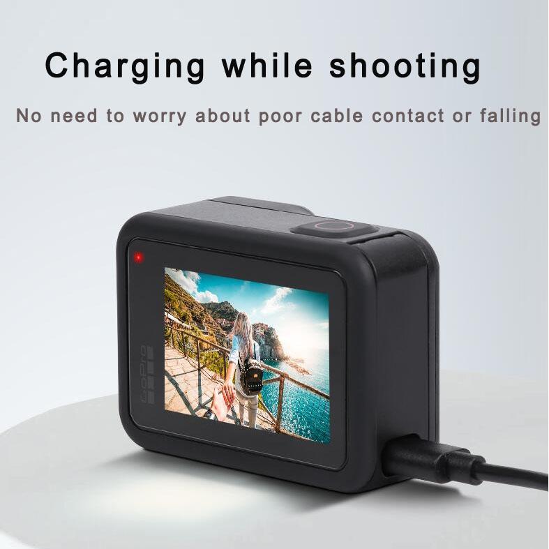 Rechargeable Battery Cover For Gopro Hero8 Sports Camera-1922443439354548231