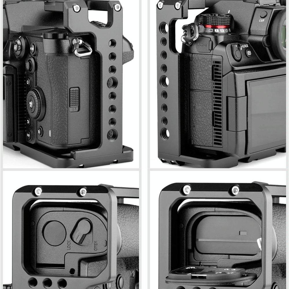 Panasonic Lumix Dc-S1H / Dc-S1 / Dc-S1R Camera Cage Stabilizer - Black-1915196713631617027