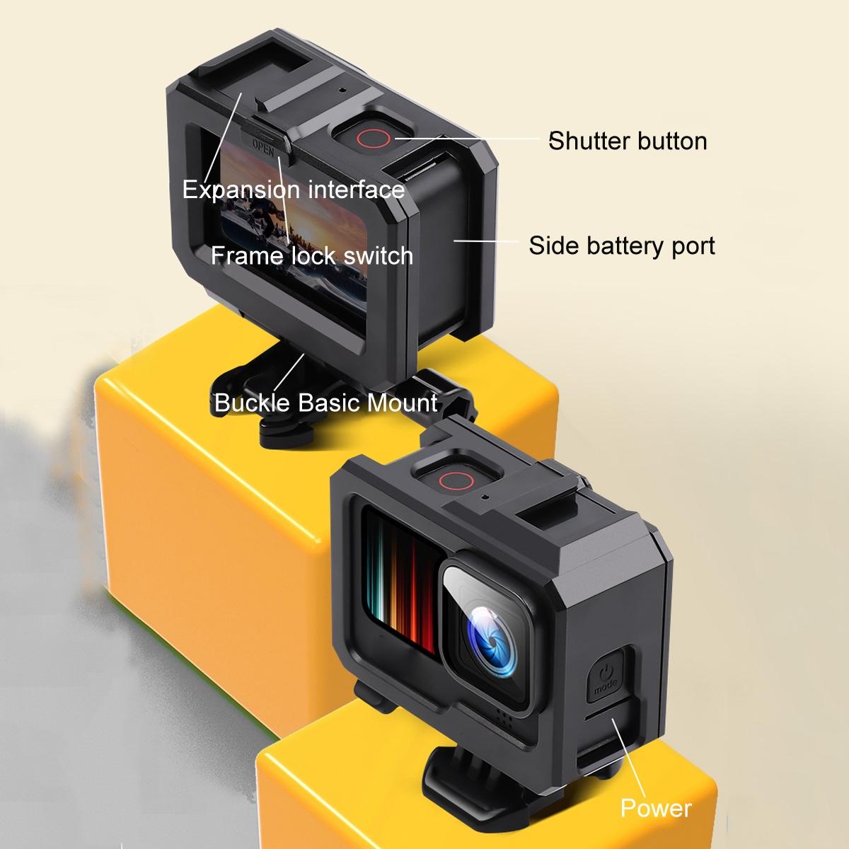 Protective Case With Mount And Screw For Gopro Hero10 / 9-1915196494567313414