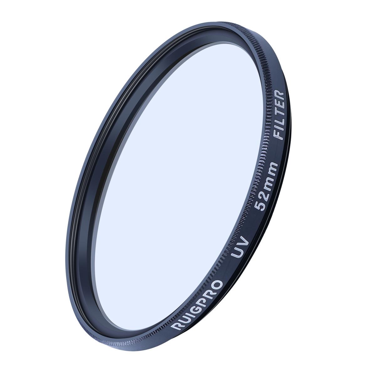 52Mm Uv Lens Filter With Adapter Ring And Cap For Gopro Hero10 / 9-1922443405292605441