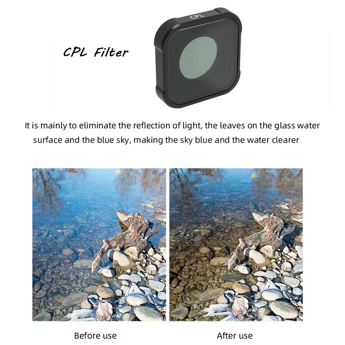 Kb Series Lens Filter Set For Gopro Hero10 / 9 - Mcuv Cpl Nd8-32-1915197249504284676
