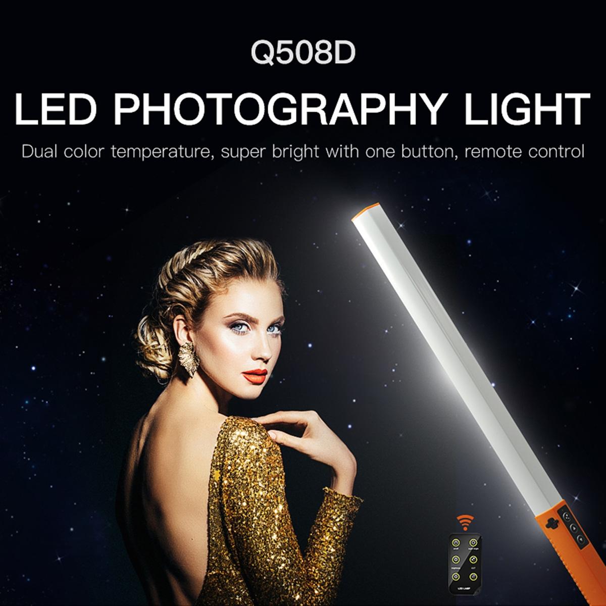 Handheld Dual Temperature Led Stick Light - Orange-1964932149501104130