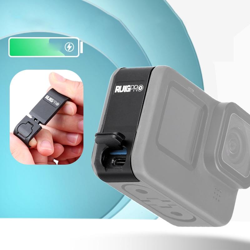 Aluminum Battery Side Interface Cover For Gopro Hero10 / Hero9-1915196717423267844