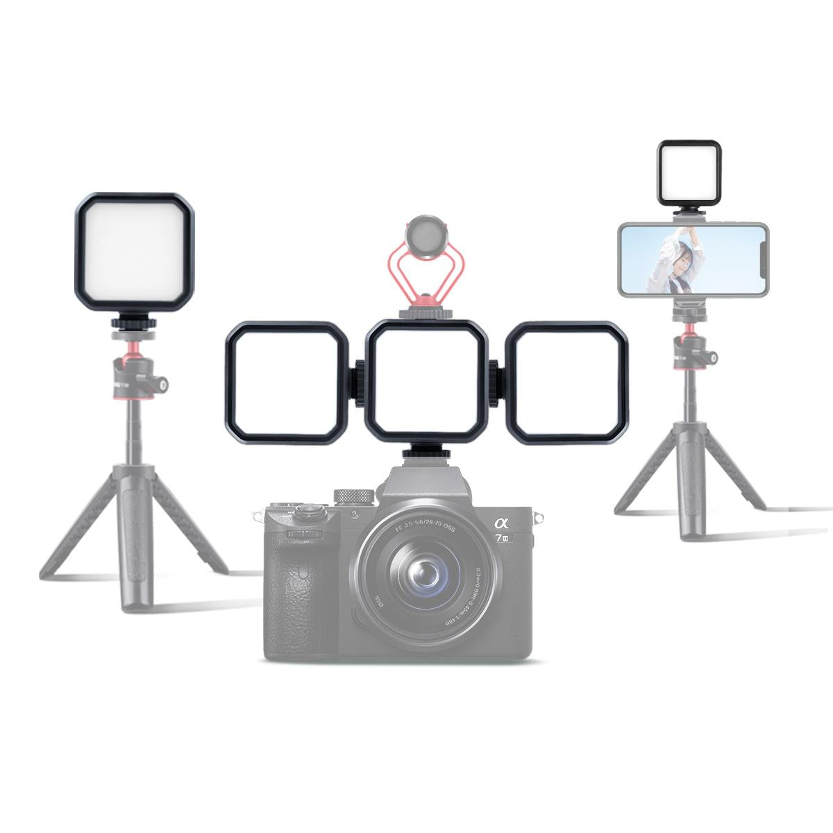 Handheld Camera Led Light With Remote Control-1964932174209748997