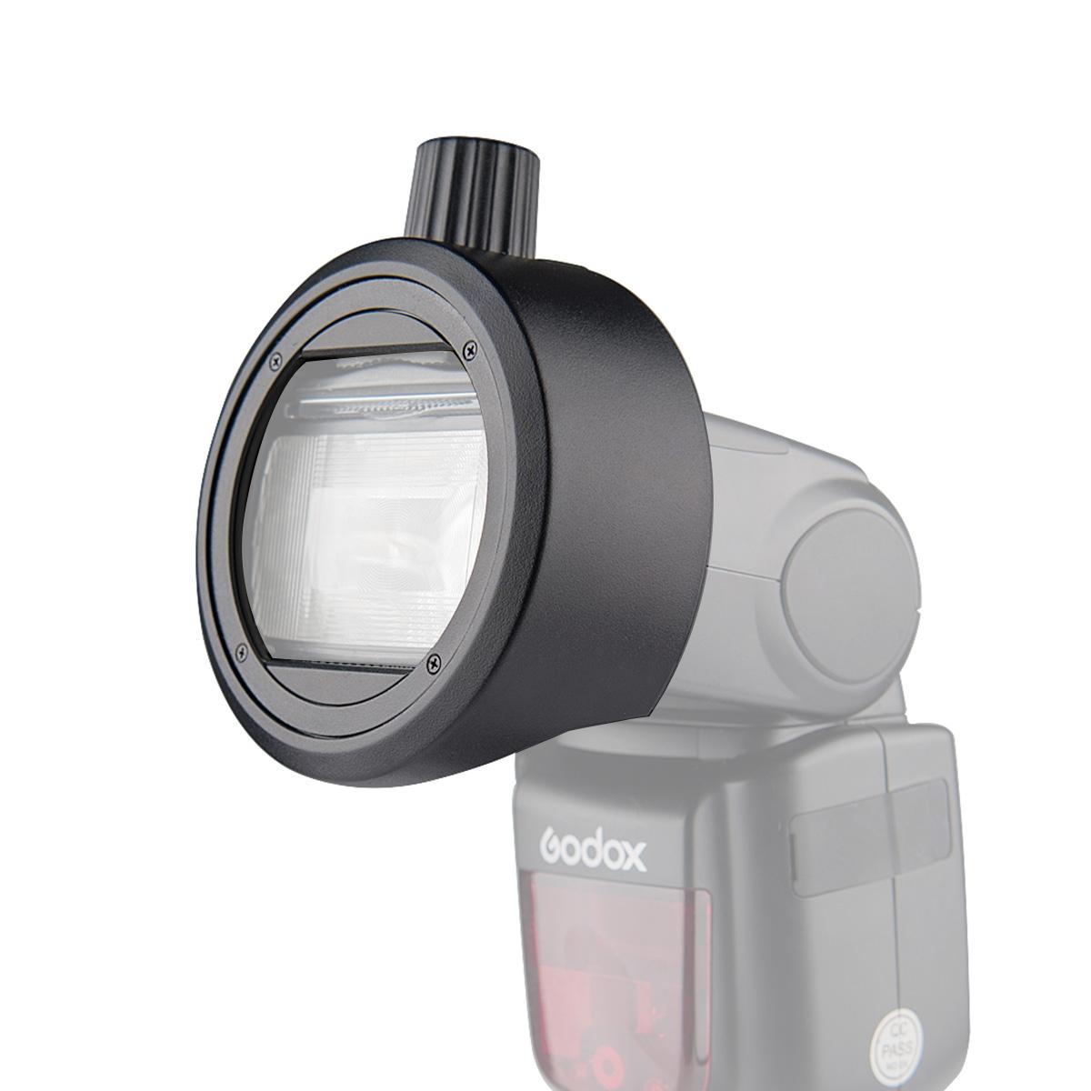 Round Flash Adapter For Tt685 / V860Ii / V350 / Tt600 - Black-1915196777175322631