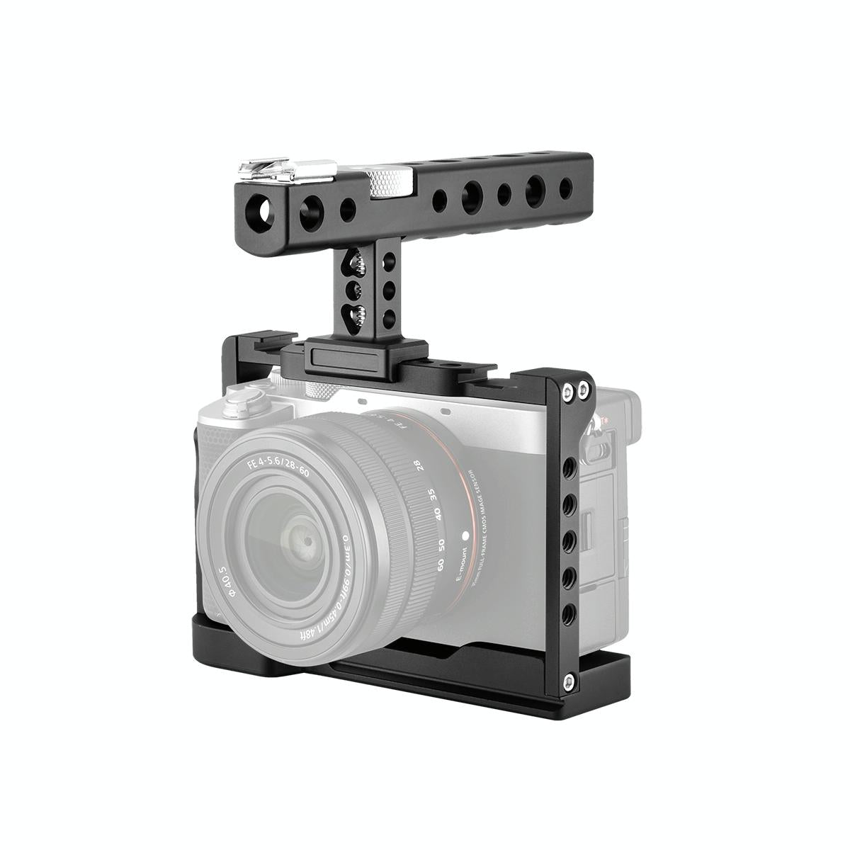 Sony Alpha 7C Video Cage Stabilizer Kit With Handle-1915196752974188544