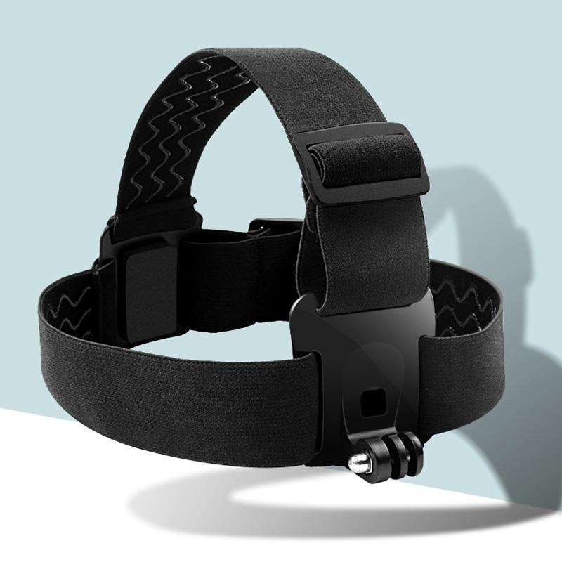 Adjustable Head Strap With Phone Clamp For Gopro And Action Cameras-1915196676335865857