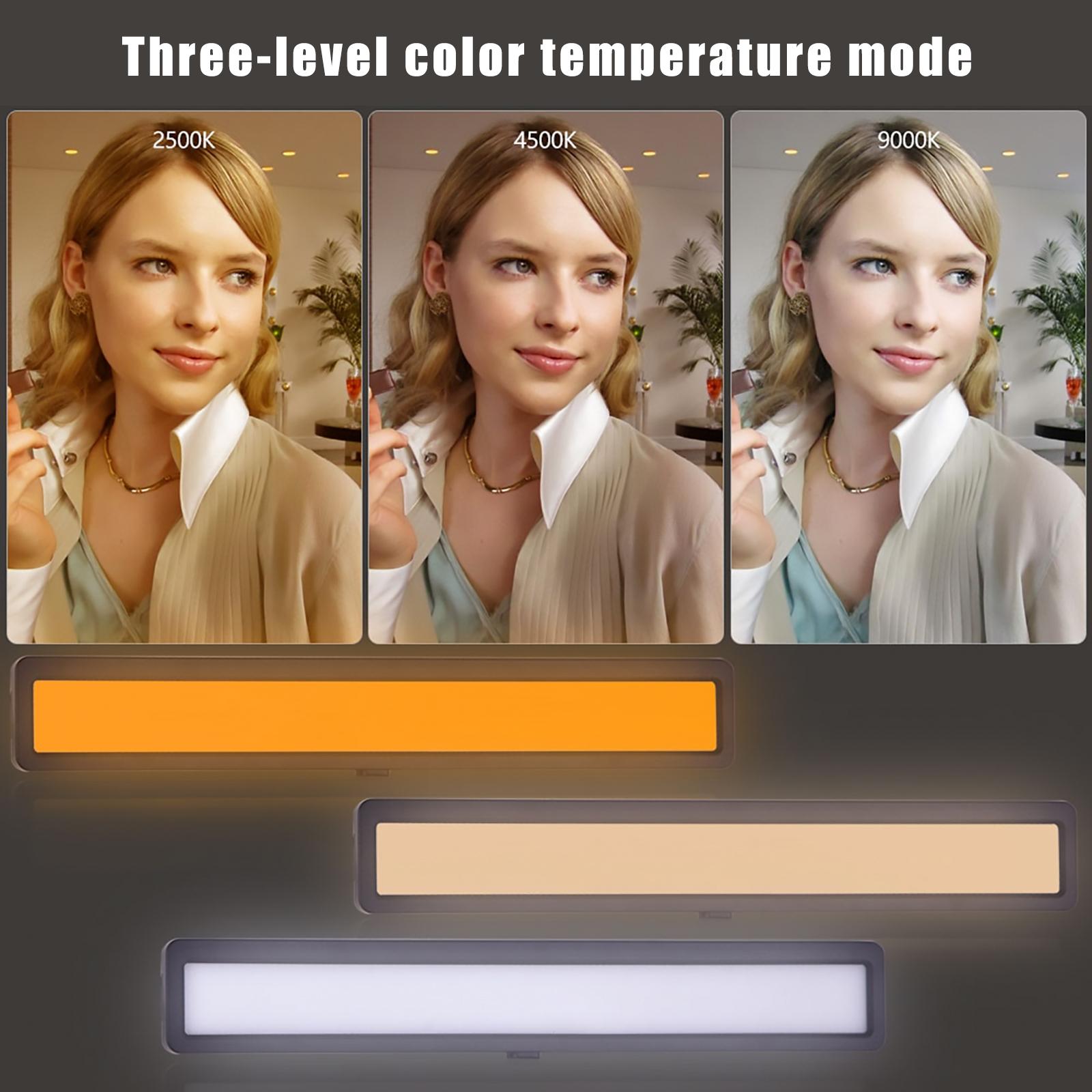 Portable Bi-Colour Led Video Light For Live Streaming And Conferences-1915197746059546628