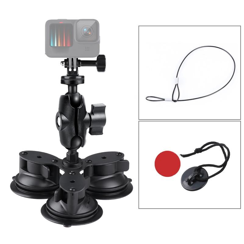 Steel Mount Holder With Tripod Adapter And Safety Buckle-1915196506747572231