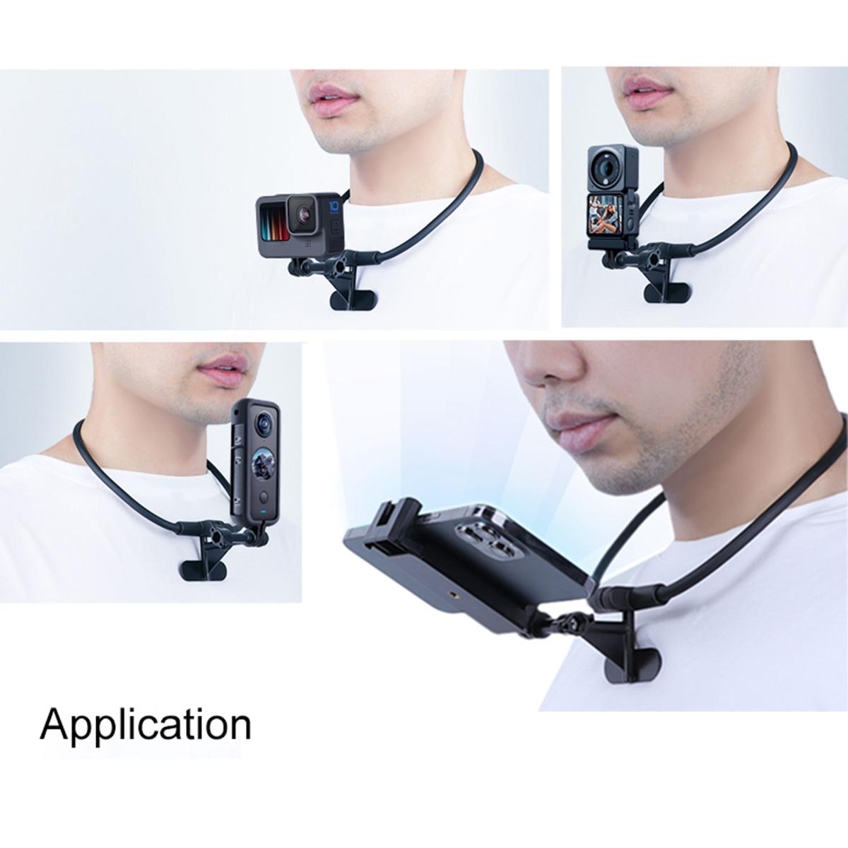 Neck Camera Phone Holder With Hands-Free Design-1915196704735498245
