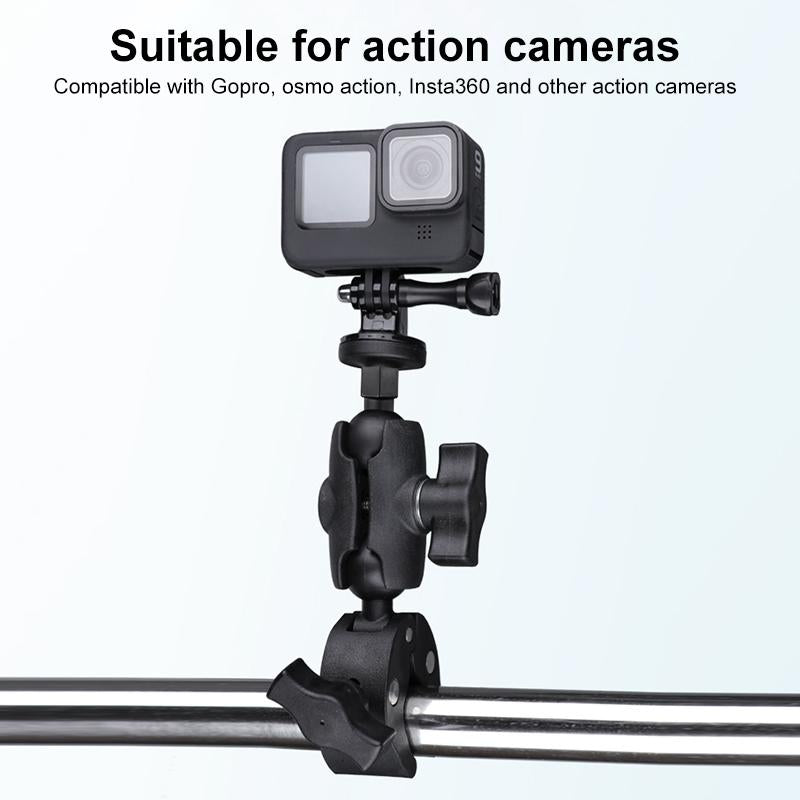 Adjustable 360 Degree Bike / Motorcycle Handlebar Mount For Action Cameras-1915196739585970179