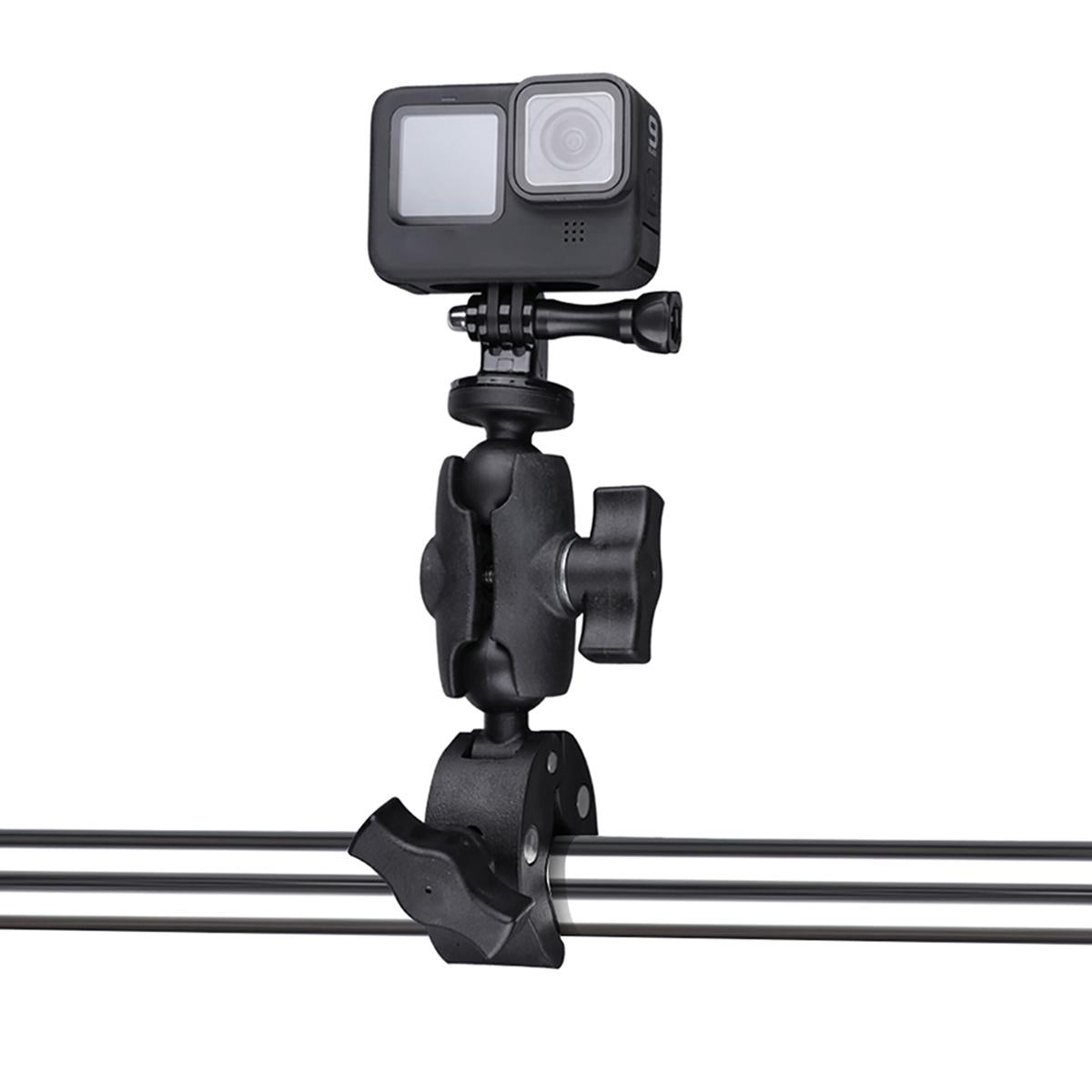 Adjustable 360 Degree Action Camera Clamp Base-1915196800688590852
