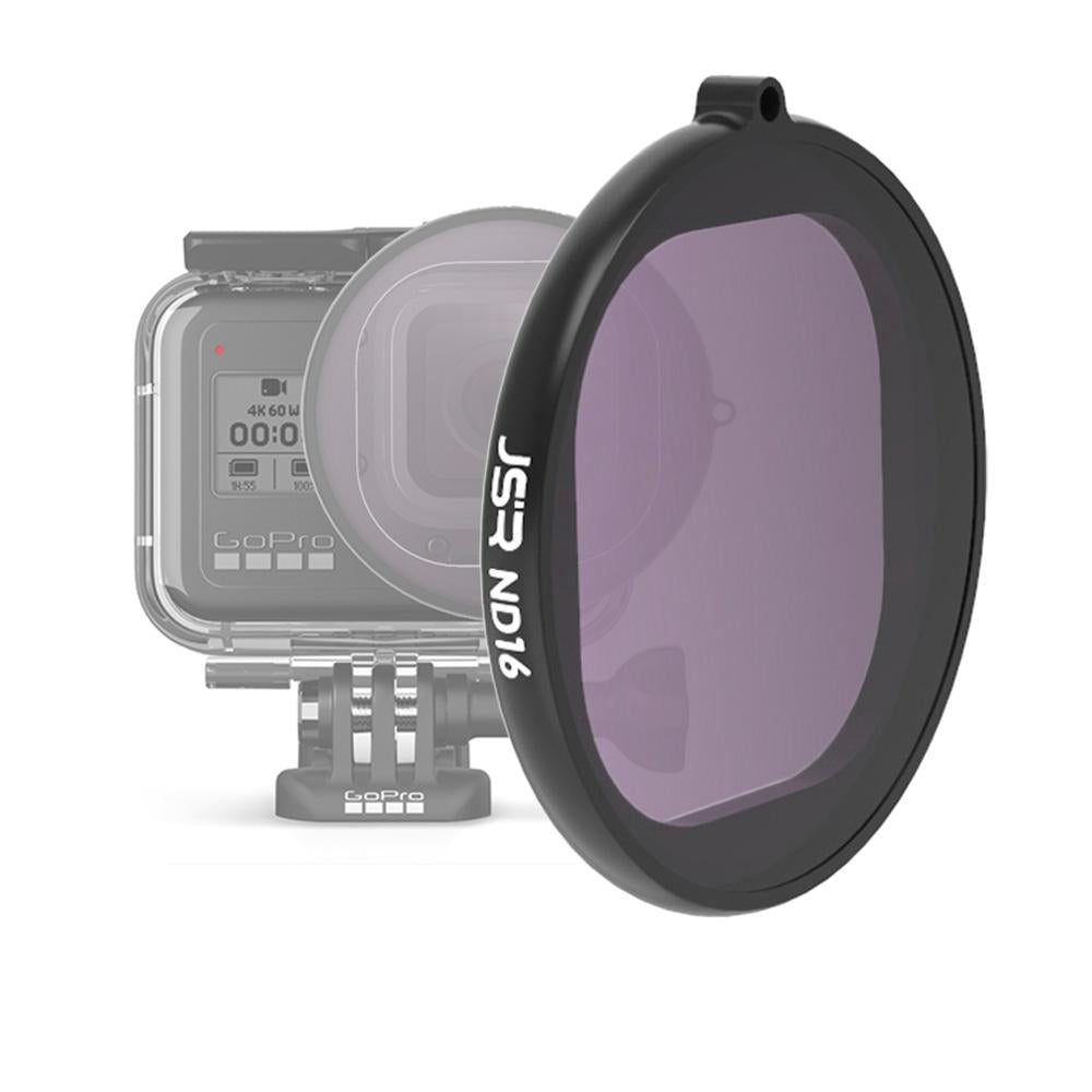 Nd16 Lens Filter For Gopro Hero8 Round Housing-1915197927450611715