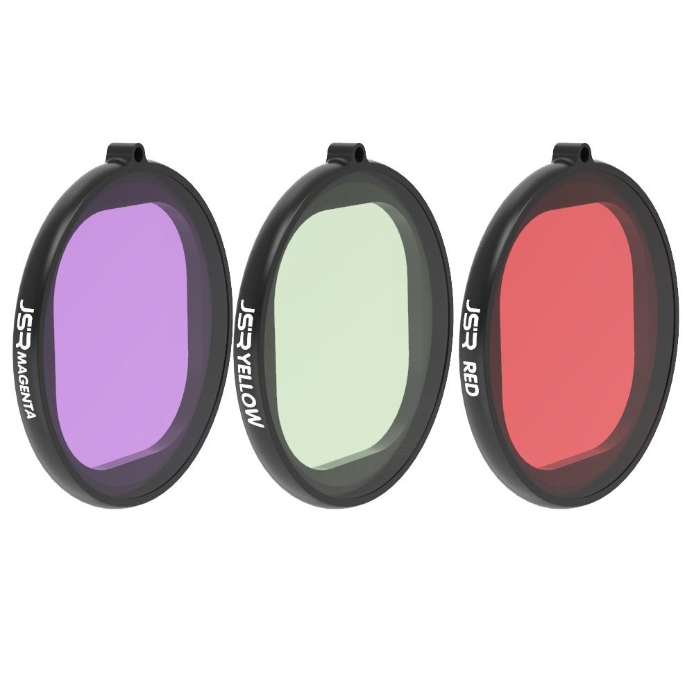 3-In-1 Round Diving Lens Filter For Gopro Hero8-1915198243889876993