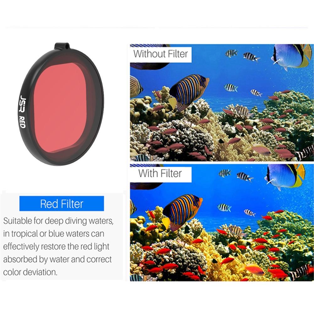3-In-1 Round Diving Lens Filter For Gopro Hero8-1915198243889876995