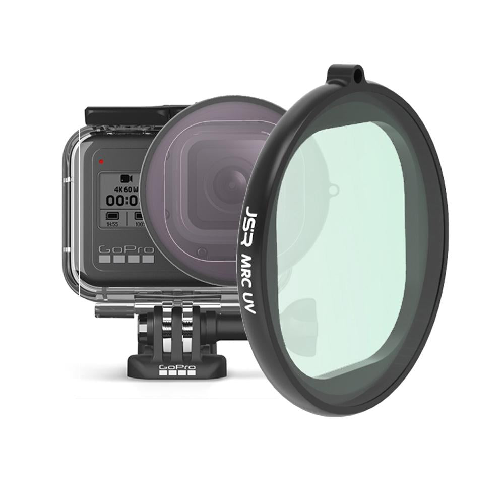 Round Housing Filter For Gopro Hero8 With Uv Lens-1915197529100783616