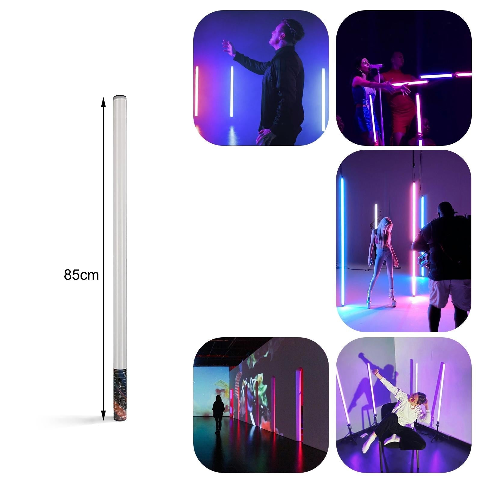 85Cm Rhythm Led Stick With Tripod For Colourful Atmosphere Lighting-1964932220254818308