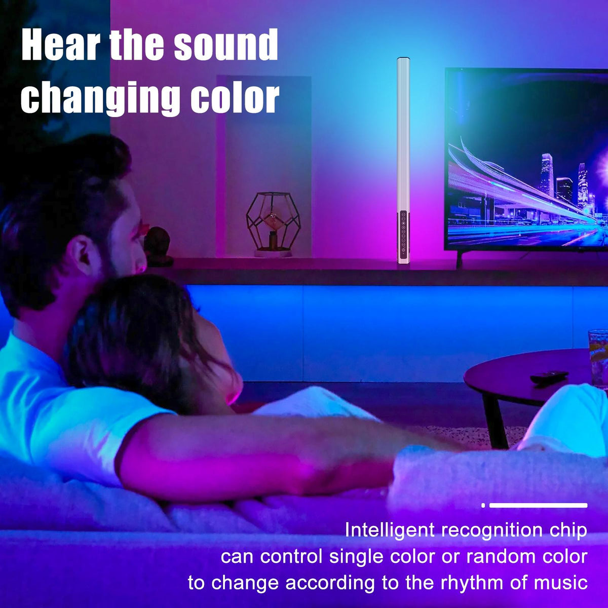 85Cm Rhythm Led Stick With Tripod For Colourful Atmosphere Lighting-1964932220254818310
