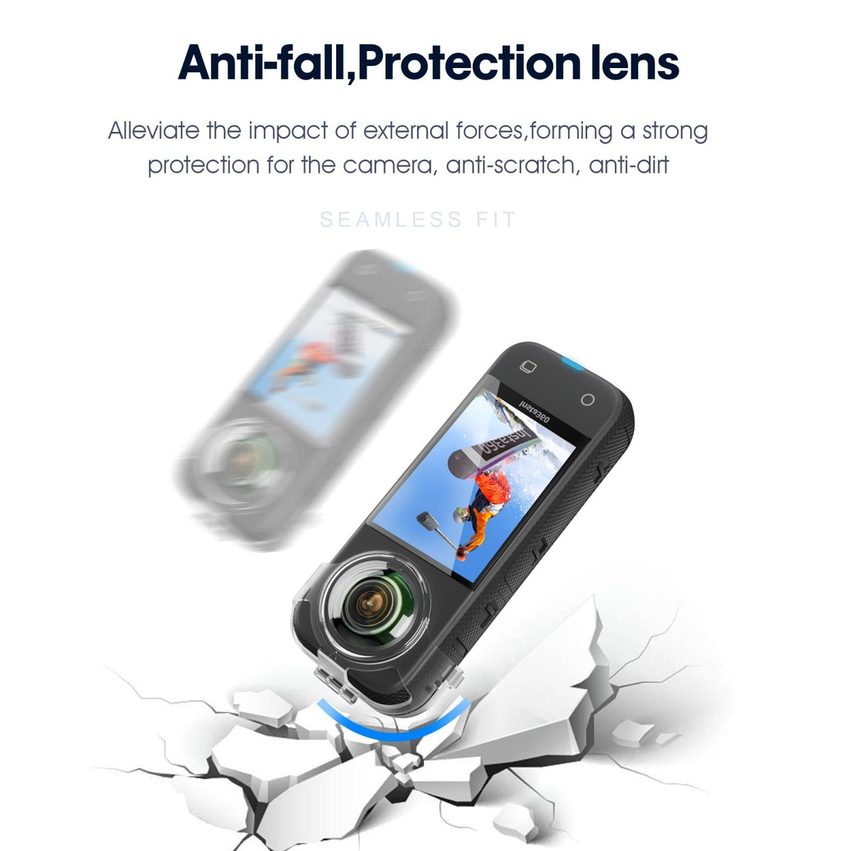 Insta360 X3 Lens Protection Cover - No Disassembly-1964932155666731013
