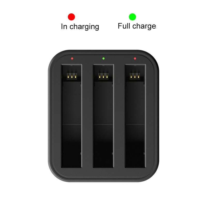 Tri-Slot Fast Charger For Insta360 X3 / One X2 Batteries-1915196673324355586