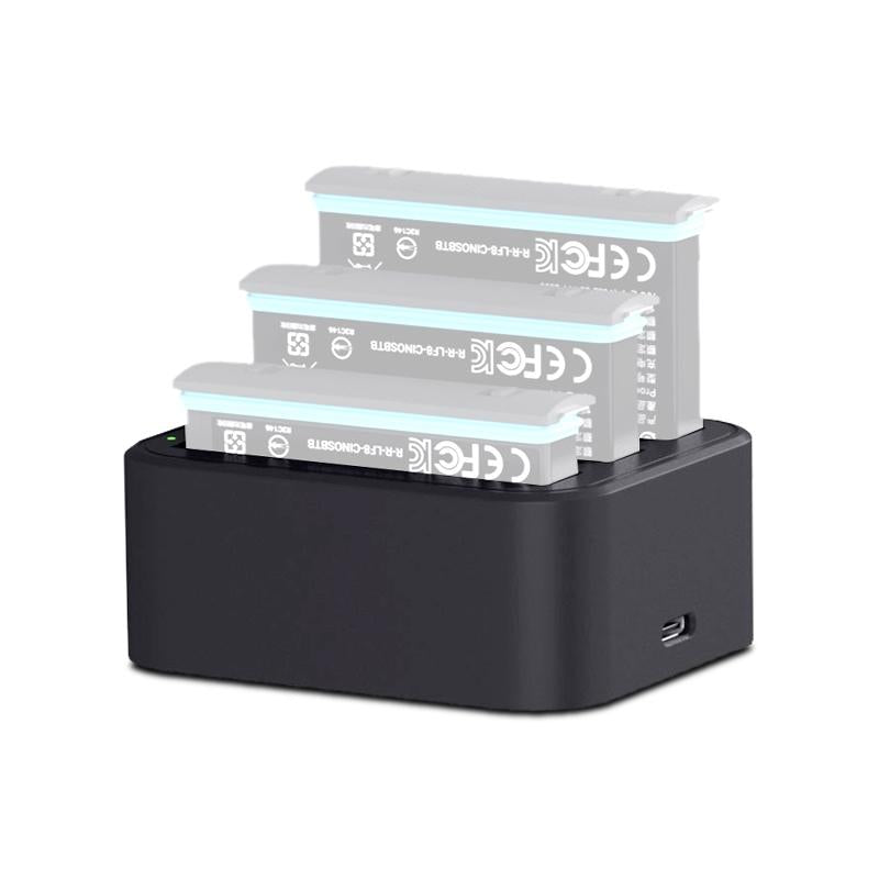 Tri-Slot Fast Charger For Insta360 X3 / One X2 Batteries-1915196673324355590