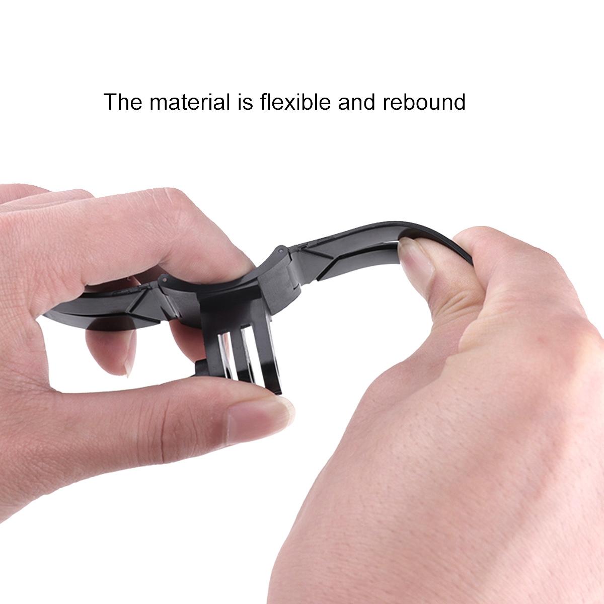 Foldable Action Camera Helmet Mount Kit With J Hook And Phone Clamp-1915196675568308228