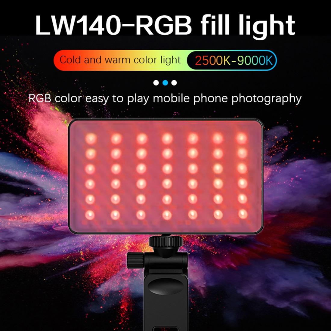 140 Led Rgb Studio Video &amp; Photo Fill Light - Black-1915196677589962753