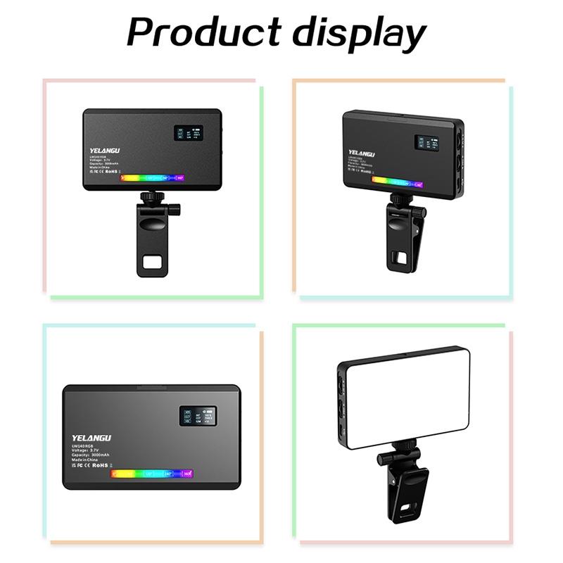 140 Led Rgb Studio Video & Photo Fill Light - Black-1915196677589962759