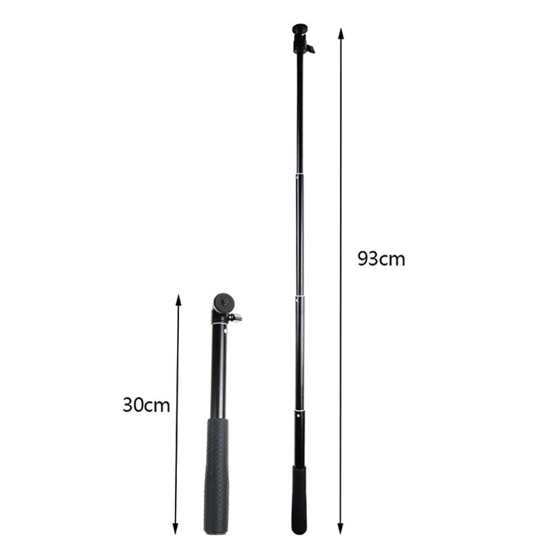 Foldable Tripod Selfie Stick For Action Cameras And Phones - 93Cm-1915198112792711174