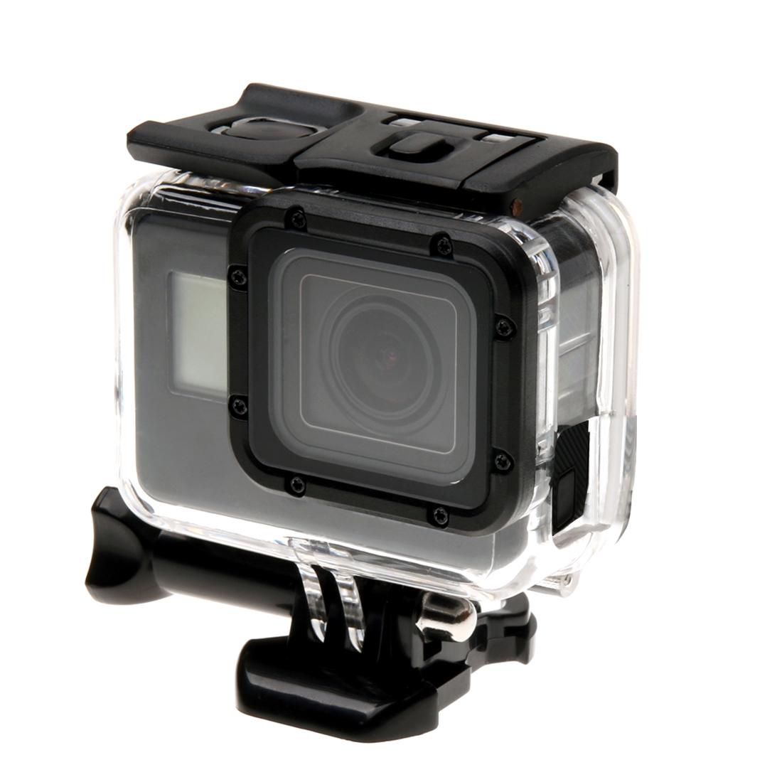 Protective Case For Gopro Hero6 / 5 With Skeleton Housing Buckle Mount And Screw-1915198299548291072