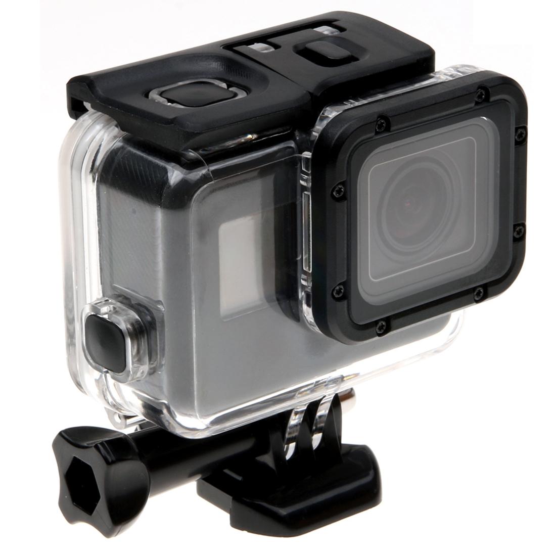 Protective Case For Gopro Hero6 / 5 With Skeleton Housing Buckle Mount And Screw-1915198299548291073