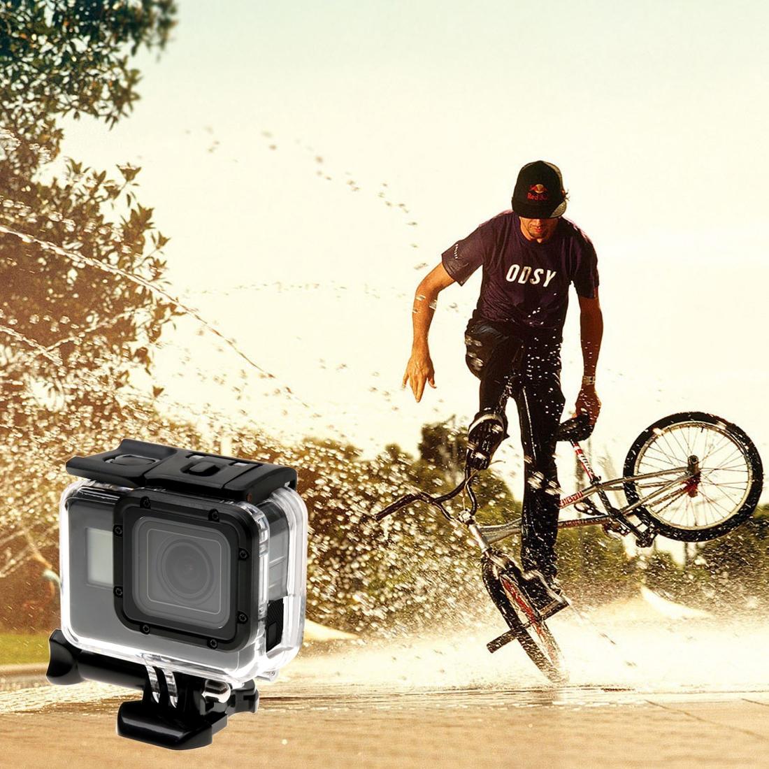 Protective Case For Gopro Hero6 / 5 With Skeleton Housing Buckle Mount And Screw-1915198299548291080