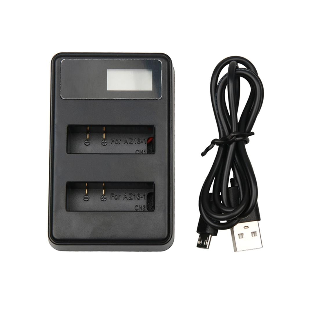 Usb Charger For Xiaoyi 4K Camera With Dual Batteries And Lcd Display-1915197440680660997