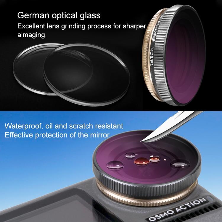 Adjustable Lens Filter For Dji Action Camera-1915197106637901827
