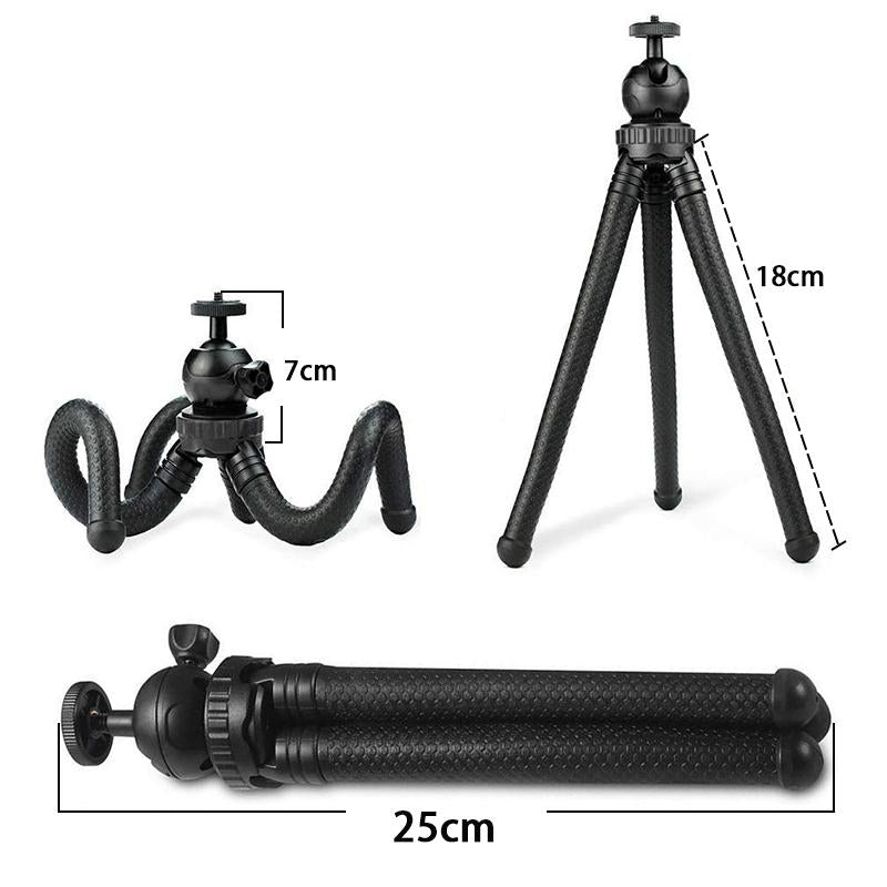 Versatile Octopus Tripod For Slr Cameras Gopro And Phones - Ball Head-1915196720917123076