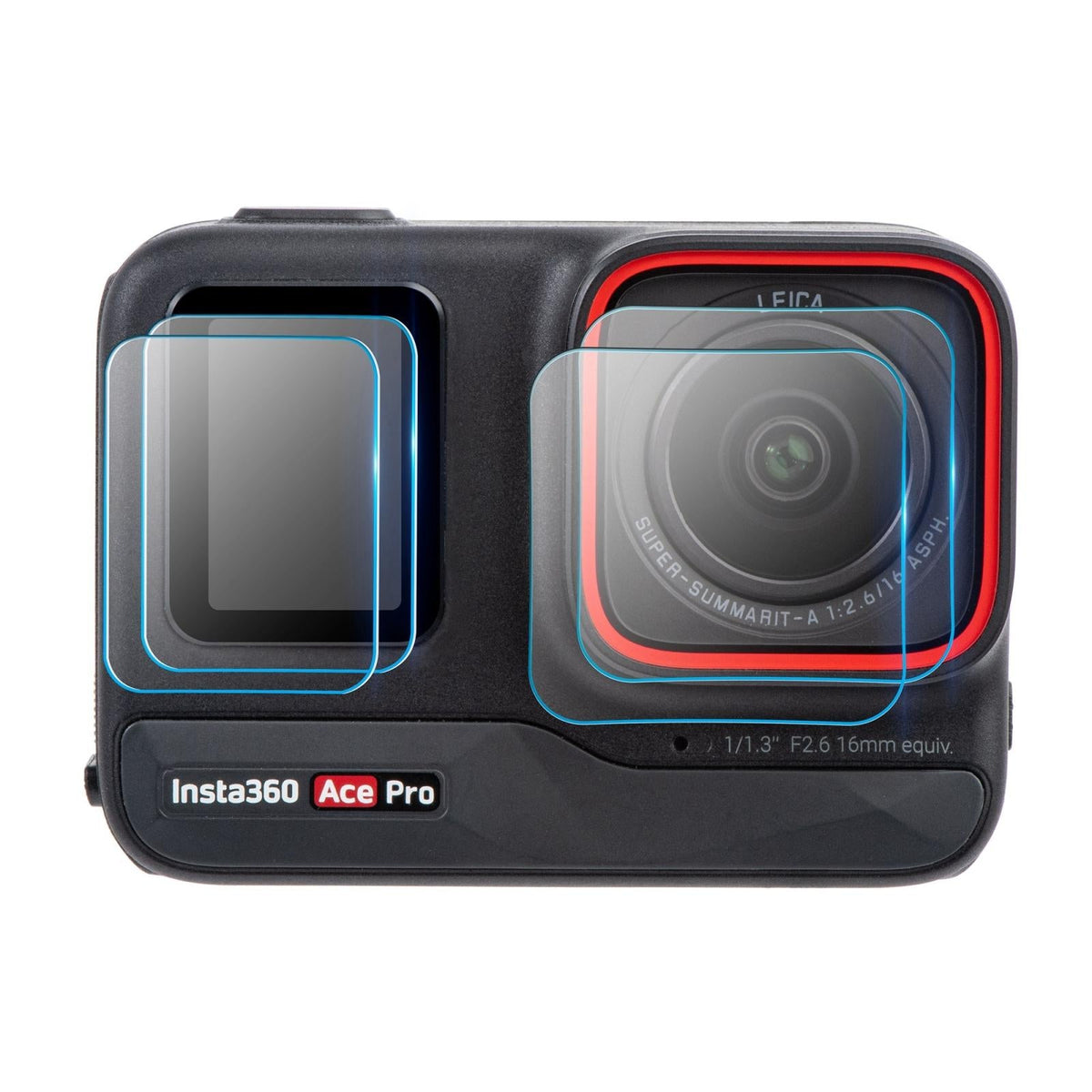 2-Piece Tempered Glass Film Set For Insta360 Ace Pro-1915197453926273026