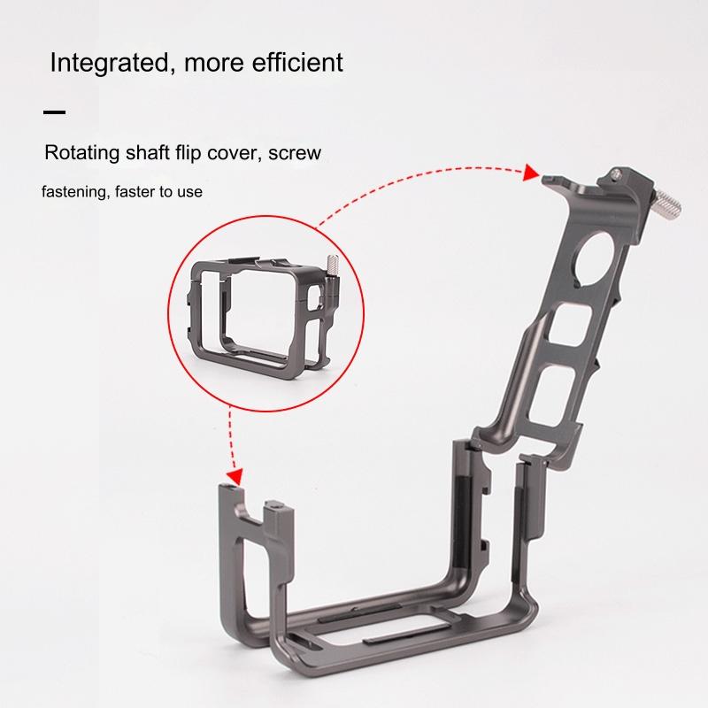 Aluminum Alloy Metal Rabbit Cage For Insta360 Ace Pro-1915196553144963074