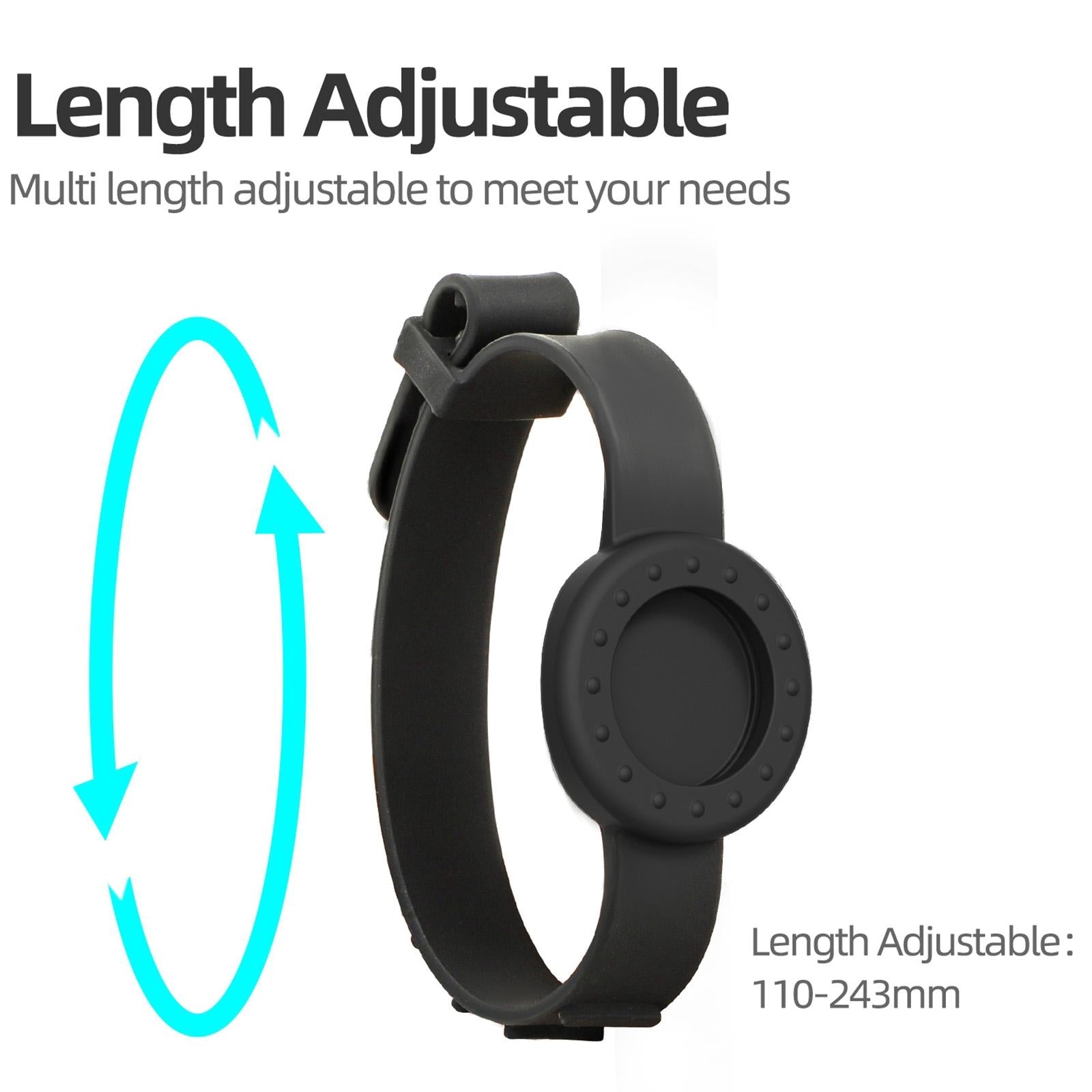 Insta360 Go 3S / Go 3 Sunnylife Camera Strap With Magnetic Mount And Silicone Wristband For Drone And Backpack - Black Stripe-1915196494261129217