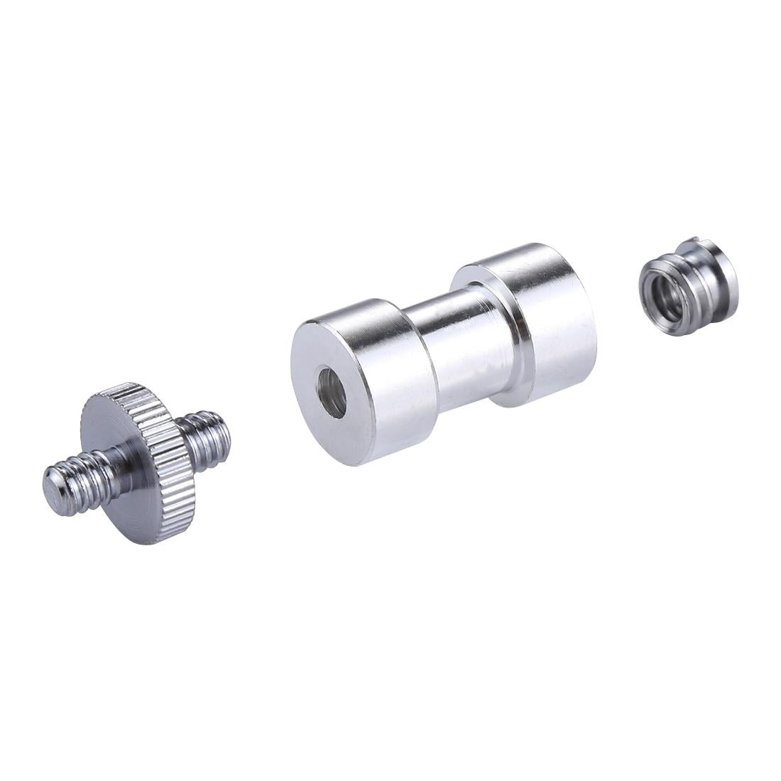 3-In-1 Screw Adapter Kit 1 / 4 & 3 / 8 Male To 1 / 4 & 3 / 8 Female-1915198320532393987