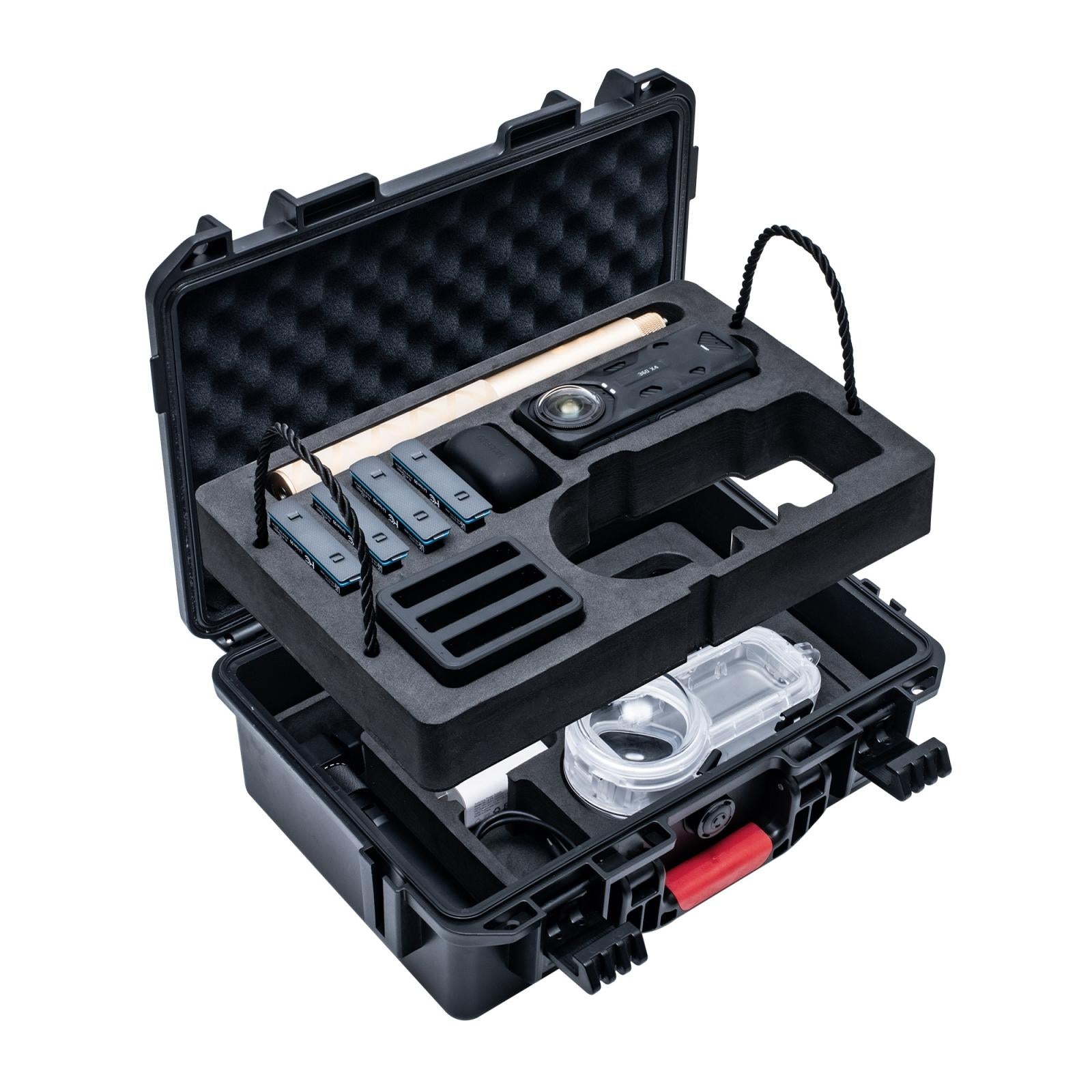 Waterproof Dual-Layer Storage Box For Insta360 X4 Startrc - Black-1915196772968435712