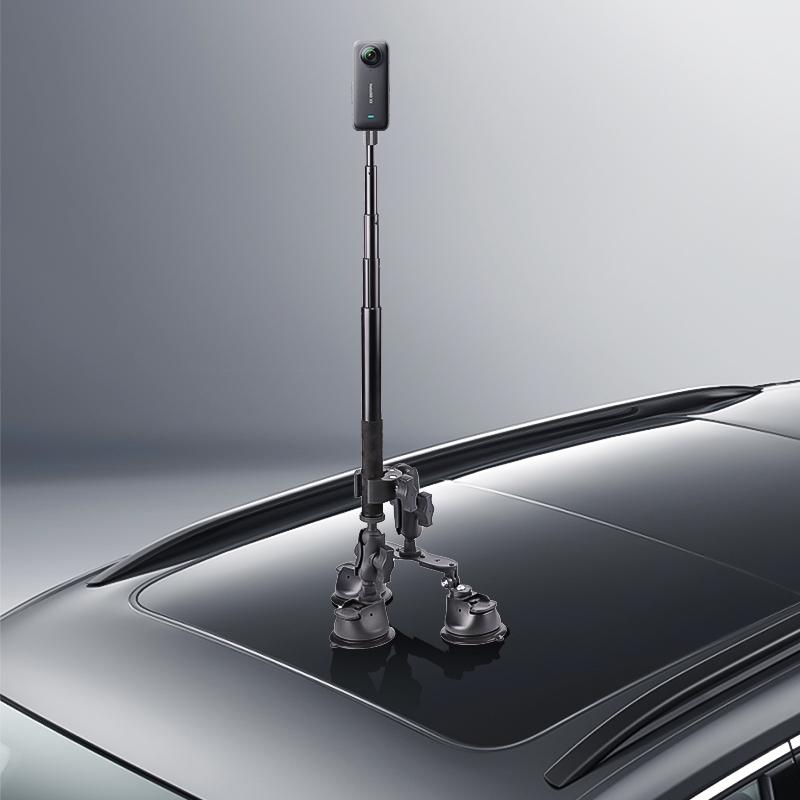 Selfie Stick Kit With Dual Leg And Single Suction Cups-1915196804505407495