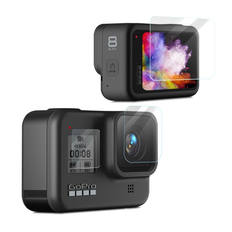 Protective Film And Screen Protector For Gopro Hero8 Camera Lens And Lcd Display-1915197915505233921