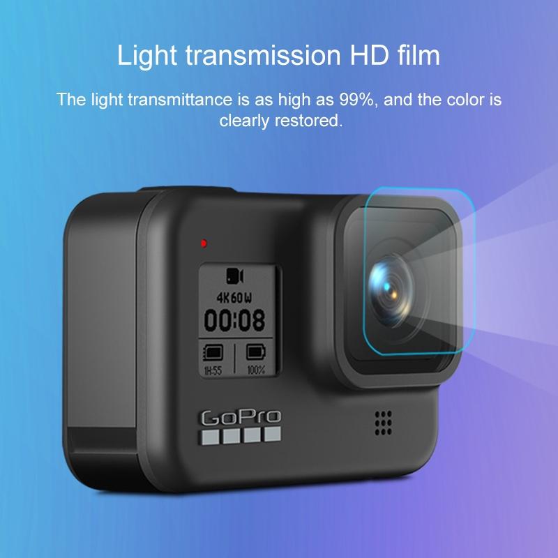 Protective Film And Screen Protector For Gopro Hero8 Camera Lens And Lcd Display-1915197915505233927