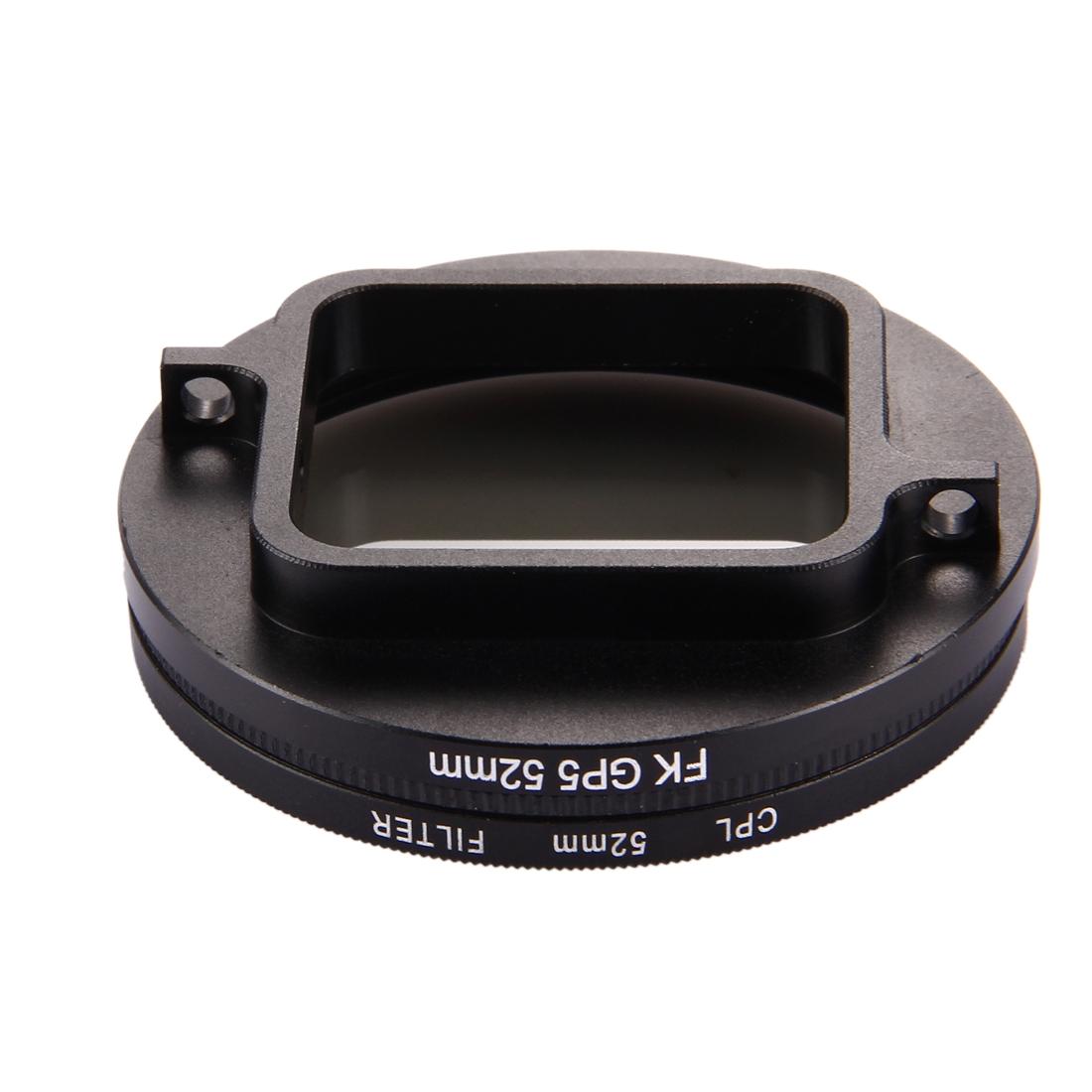3-In-1 52Mm Round Cpl Lens Filter For Gopro Hero7 With Cap-1915197176921853953