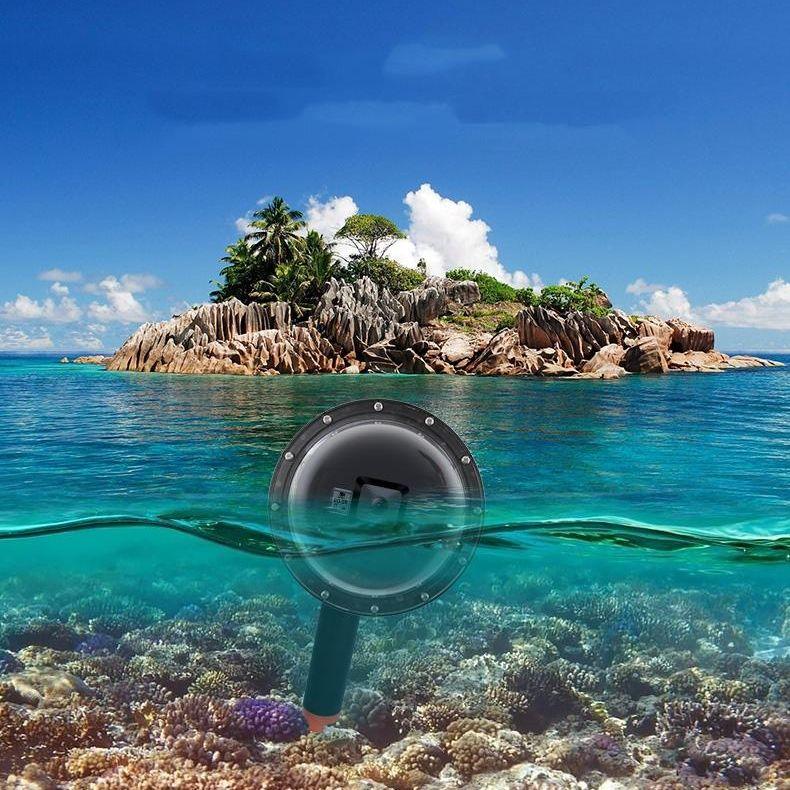 Underwater Camera Dome Port With Shutter Trigger Lens-1915198028554309633