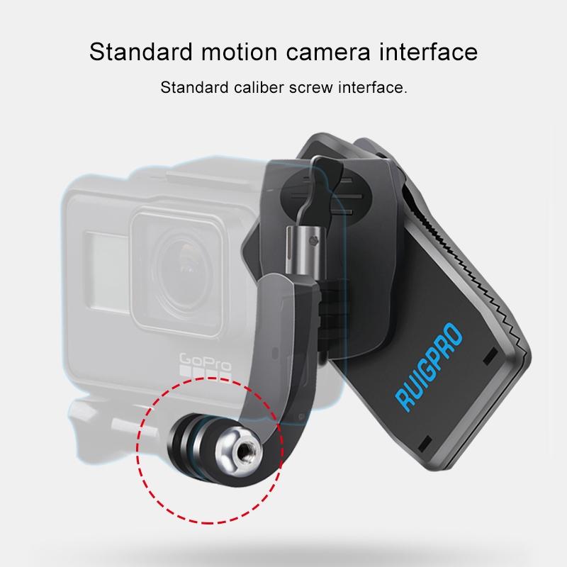 360 Degree J-Type Backpack Mount For Gopro Dji And Action Cameras-1915197279422255105