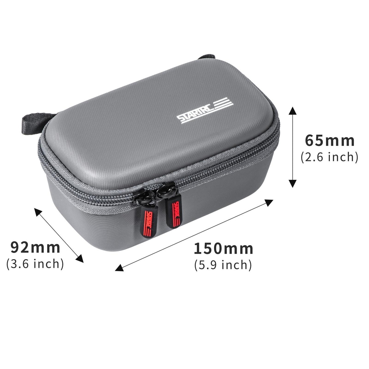 Carry Case With Carabiner & Strap For Cameras-1915196548841607173